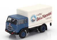 Brekina plast Fiat 642 Truck Cassonato Caffe Bei & Nannini 1962 1:87 Modrá Bílá