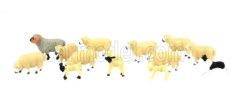 Britains Accessories Pecore - Sheeps Set Figure 1:32 Whie