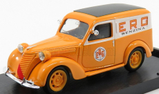 Brumm Fiat 1100 Van Furgone Erg 1950 1:43 Oranžová Bílá