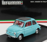 Brumm Fiat 500r Tetto Chiuso - Closed 1972 1:43 Turchese Farfalla