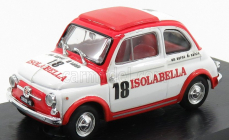 Brumm Fiat Nuova 500d - Amaro Isolabella 1960 1:43 Bílá Červená