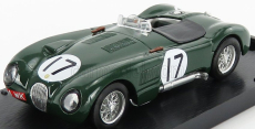 Brumm Jaguar C-type 3.4l S6 Team Jaguar Cars Ltd N 17 1:43, zelená