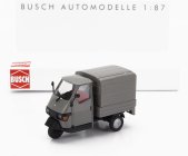 Busch Piaggio Ape 50 Van 2006 1:87 Grey