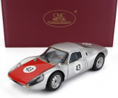 Cmc Porsche 904 Carrera Gts Ch.904-025 N 26 Silverstone International Grand Touring 1964 Innes Ireland 1:18 Silver Red