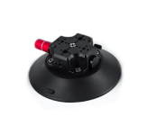 CNC Quick Release Vehicle Suction Mount (4.5inch) Black