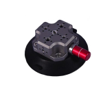 CNC Quick Release Vehicle Suction Mount (6inch) Titanium