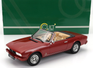 Cult-scale models Peugeot 504 Cabriolet Open 1983 1:18 Red Met