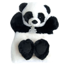 Doudou Histoire d´Ours Plyšový maňásek panda 25 cm