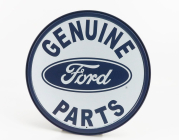 Edicola Accessories Metal Plate - Ford Genuine Parts 1:1 Bílá Modrá