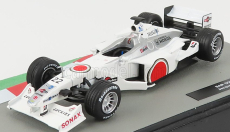 Edicola BAR F1  002 Honda N 22 Season 2000 Jacques Villeneuve 1:43 Bílá