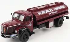 Edicola Berliet Glm10b M3 6x4 Tanker Truck Pinardier 3-assi 1955 1:43 Bordeaux