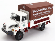 Edicola Berliet L64 Truck Telonato N 4 Rally Raid Afrique Abidjan 1:43, bílá