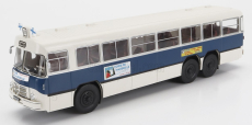 Edicola Berliet Pbr10 Autobus Foire De Marseille 3-assi 1958 1:43 Bílá Modrá