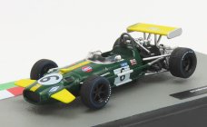 Edicola Brabham F1  Bt26a N 6 Season 1969 Jacky Ickx 1:43 Zelená Žlutá