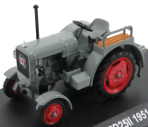 Edicola Eicher Ed25ii Tractor 1951 - Con Vetrina - With Showcase 1:43 Šedá Červená