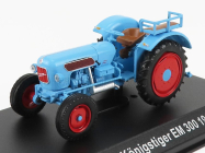 Edicola Eicher Konigstiger Em300 Tractor 1960 - Con Vetrina - With Showcase 1:43 Světle Modrá