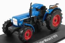 Edicola Eicher Wotan Ii Tractor 1976 - Con Vetrina - With Showcase 1:43 Modrá Červená