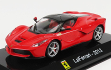 Edicola Ferrari Laferrari 2013 - Con Vetrina - With Showcase 1:43 Červená Černá