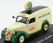 Edicola Fiat 1100 Elr Van Galbani Certosino Deposito Di Milano 1951 1:43 Krémově Zelená