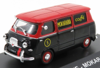 Edicola Fiat 600 Coriasco (multipla) Mokarabia Caffe' 1958 1:43 Černá Červená