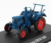 Edicola Lanz D2016 Tractor 1955 - Con Vetrina - With Showcase 1:43 Blue