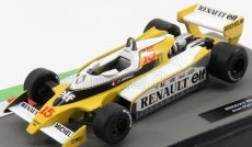 Edicola Renault F1  Rs10 N 15 Season 1979 Jean Pierre Jabouille 1:43 Žlutá Bílá