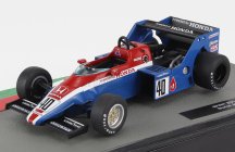 Edicola Spirit F1  201 Honda N 40 Season 1983 Stefan Johansson 1:43 Modrá Červená