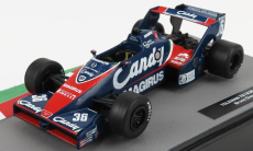 Edicola Toleman F1  Tg183b N 36 Season 1983 Bruno Giacomelli 1:43 Modrá Červená