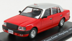 Edicola Toyota Crown Taxi Hong-kong 1995 1:43 Červená Stříbrná