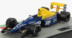 Edicola Tyrrell F1  Ford 018 N 4 Season 1989 Jean Alesi 1:43 Modrá Žlutá