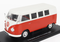 Edicola Volkswagen T1 Kombi Minibus 1960 1:24 Červená Bílá