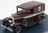 Genuine-ford-parts Ford usa Model-a Van Us Mail 1931 1:43 Brown