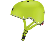 Globber - Dětská přilba Junior Primo Lights Lime Green XS/S