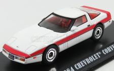 Greenlight Chevrolet Corvette C4 The A-team 1984 1:43 Bílá Červená