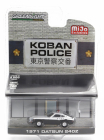 Greenlight Datsun 240z Coupe Koban Police 1971 1:64 Bílá Černá