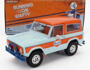 Greenlight Ford usa Bronco Open Gulf 1966 1:24 Světle Modrá Oranžová