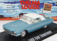 Greenlight Ford usa Thunderbird Cabriolet Closed 1966 - Thelma & Louise 1:43