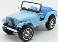 Greenlight Jeep Cj-5 1963 - Personal Car Elvis Presley 1:18 Světle Modrá