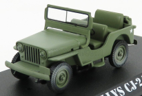 Greenlight Jeep Willys Cj-2a Open 1949 - M-a-s-h 1:43 Vojenská Zelená