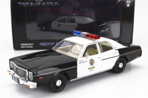 Greenlight Plymouth Fury Metropolitan Police 1977 - The Terminator 1:24 Černá Bílá