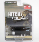 Greenlight Trailer Livestock Trailer - Trasporto Animali Bestiame 1:64 Black