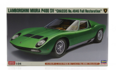 Hasegawa Lamborghini Miura P400 Sv 1972 1:24 /