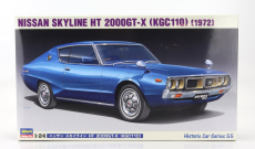 Hasegawa Nissan Skyline Ht 2000gt-x (kpgc110) 1972 1:24 /