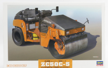 Hasegawa Yanmar Zc50c-5 Rullo Vibrante Monotamburo - Schiacciasassi - Stone Crusher Roll 1:35 /