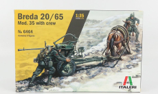 Italeri Accessories Breda 20/65 Military Gun With Crew 1:35 /