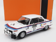 Ixo-models BMW 2002 Team Bmw Motorsport (night Version) N 11 Rally Rac 1973 Achim Warmbold - Jean Todt 1:18 Bílá