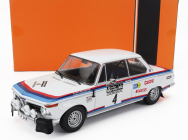 Ixo-models BMW 2002 Team Bmw Motorsport (night Version) N 4 Rally Rac 1973 Bjorn Waldegaard - Hans Thorszelius 1:18 Bílá