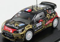 Ixo-models Citroen Citroen Ds3 Abu Dhabi Wrc N 1 Rally France 2013 1:43, černá