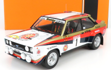 Ixo-models Fiat 131 Abarth N 1 Rally Hunsruck 1980 W.Rohrl - C.Geistdoerfer 1:18