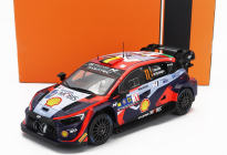 Ixo-models Hyundai I20 N Rally1 Team Shell Mobis Wrt N 11 3rd Rally Montecarlo 2023 Thierry Neuville - Martijn Wydaeghe 1:18 2 Tóny Modré Červené